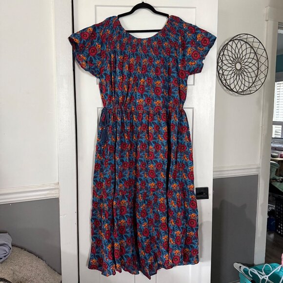 NWT PRINTFRESH Eyes On You Dress In Leaps & Bounds Monkey Print Sz 3X - Picture 8 of 11